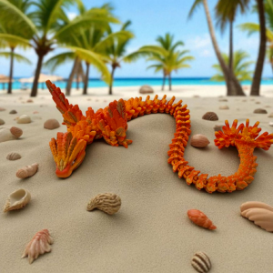 Flying Serpent – Articulated 3D Printed Serpent Dragon