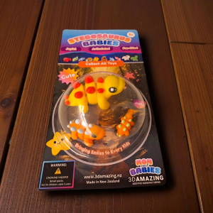 Stegosaurus and Babies Toys – Cute Wigglets Articulated Animal Set