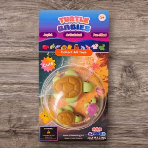 Turtle and Babies Toys – Cute Wigglets Articulated Animal Set