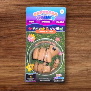 Capybara and Babies Toys – Cute Wigglets Articulated Animal Set